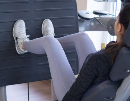 Beinpresse Fitnessstudio