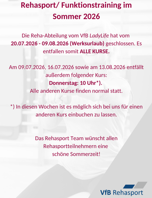 Rehasport Funktionstraining Im Sommer 2026 (2)